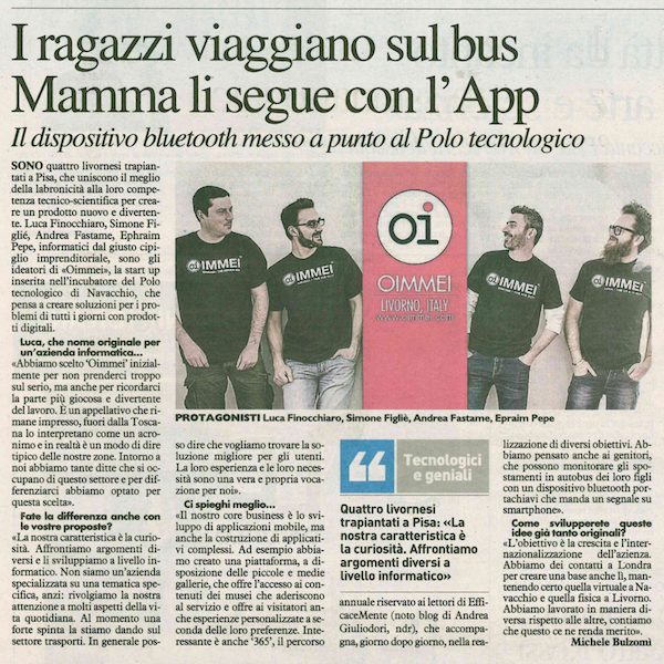 lanazione_intervista_oimmei_startup_livorno-1