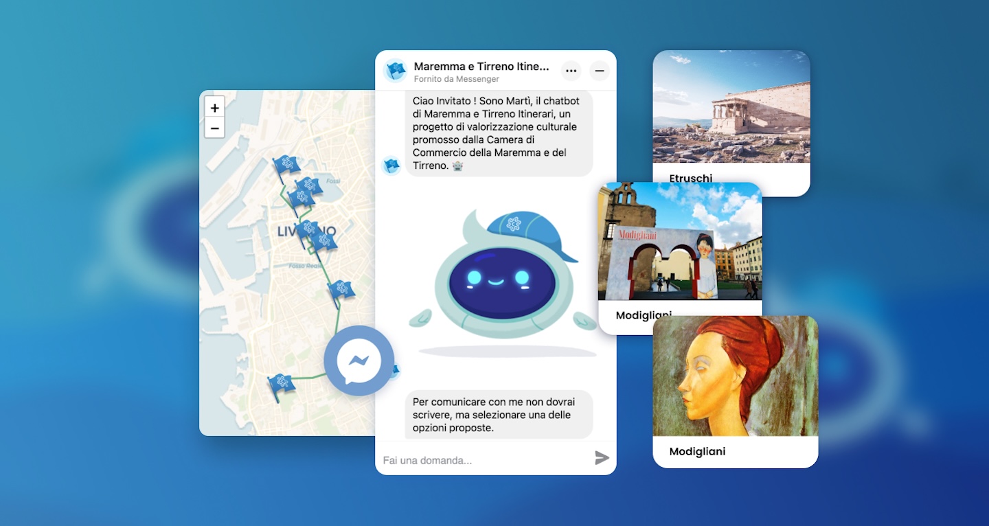 Chatbot Maremma e Tirreno Itinerari